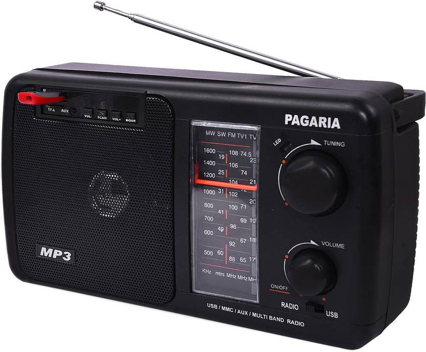 PAGARIA 5 Band Rechargeable USB, AUX Model CRETA with Bluetooth FM ...