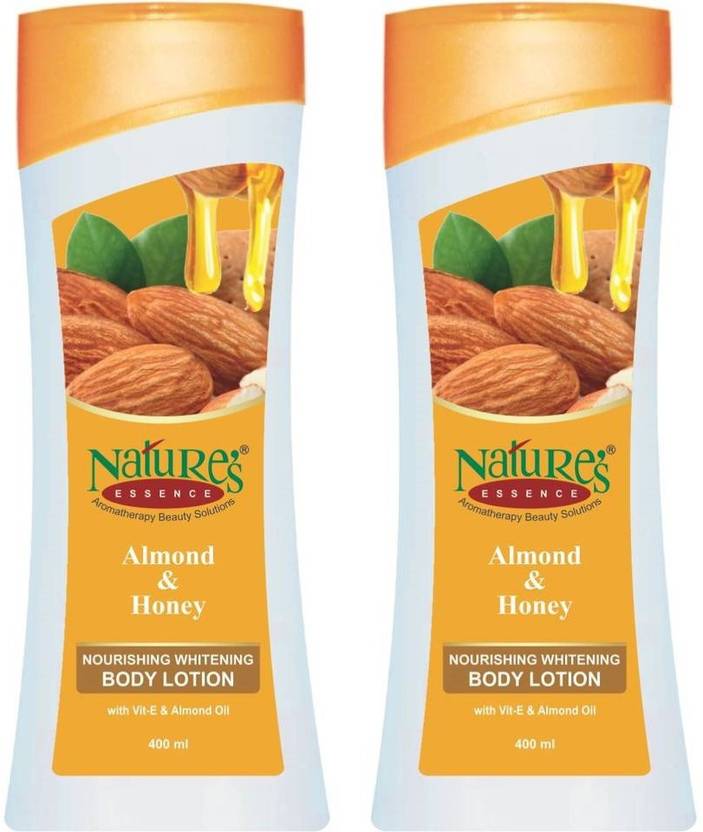 Nature's Essence Almond & Honey Nourishing Whitening Body Lotion (2