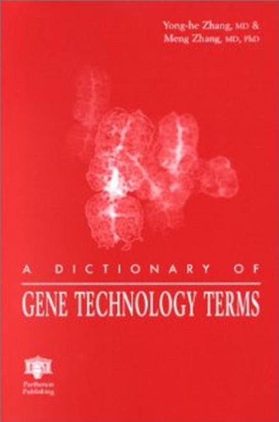 A Dictionary of Gene Technology Terms: Buy A Dictionary of ...