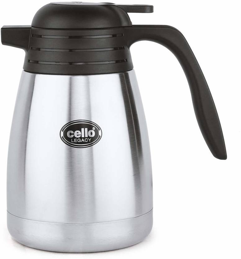 cello 0.6 L Tea Legacy Vacusteel Flask Stainless Steel (600 Ml) Carafe