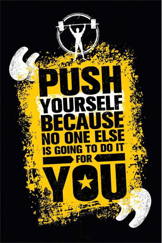 Motivational Poster Paper Print Art & Paintings, Quotes & Motivation