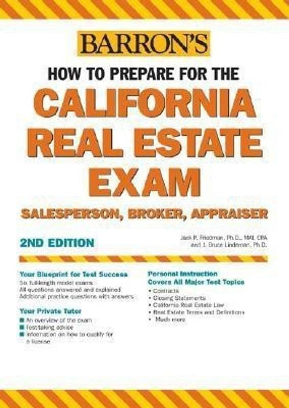 How to Prepare for the California Real Estate Exam Buy How to Prepare