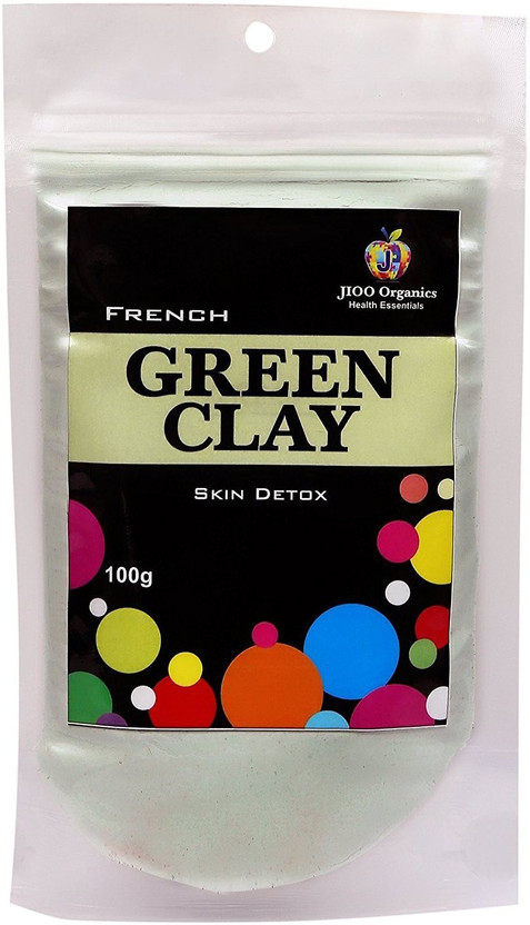 Jioo Jioo Organics Green Clay Face Mask (100 g) - Flipkart Deal