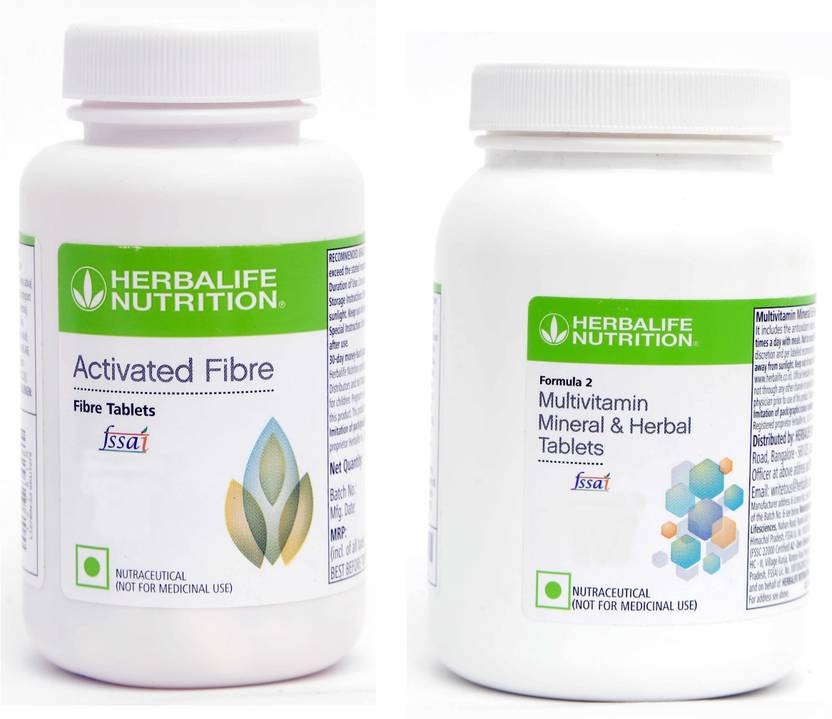 HERBALIFE Activated Fiber Tablet With Multivitamin Mineral & Herbal