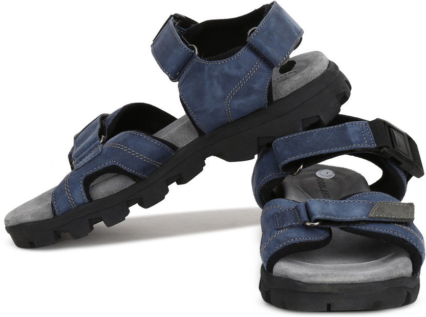 WOODLAND Men Blue Casual - Buy WOODLAND 