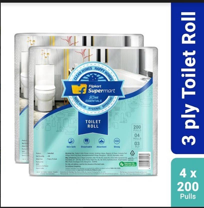 Flipkart Supermart Home Essentials Toilet Paper Roll Price in India