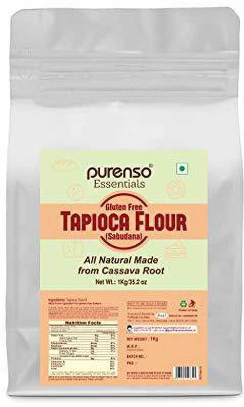 PURENSO ESSENTIALS Essentials Tapioca Flour, 1kg Price in India Buy
