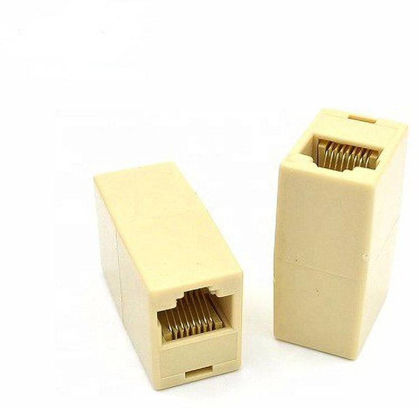 JAMUS RJ45 CAT5E CAT6 Couple Plug Network LAN Cable Jointer