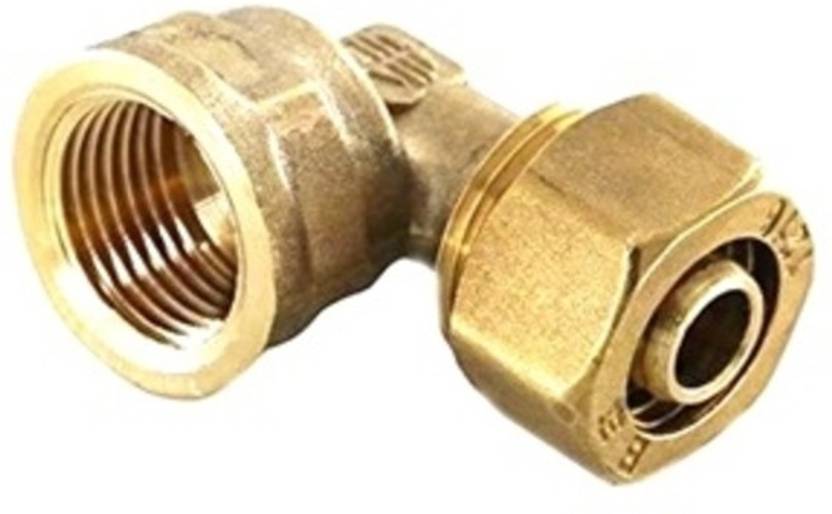 Novus Kitec Compression Brass Female Elbow Connector, Pipe Fittings