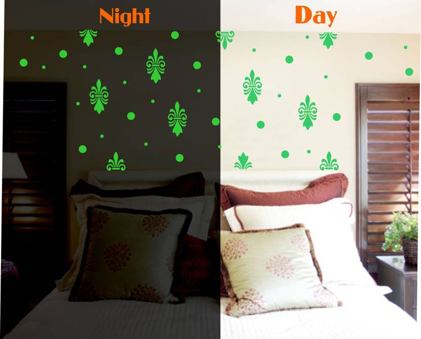 Sticker Wall 98 cm Night Glow Radium Glow in The Dark Night Glowing