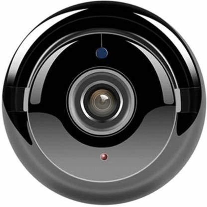 SIOVS V380 Pro WiFi Wireless HD Indore CCTV Camera for Home/Office/School Bus Security Camera (Black) Spy Camera(64 GB, 1 Channel)