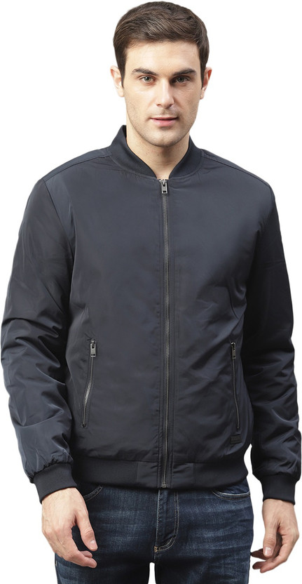 Lindbergh Full Sleeve Solid Men Jacket 