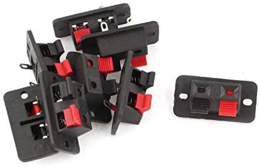 ERH India Speaker Wire Connector Jointer Terminal Binding Post Spring Clip Electronic Components