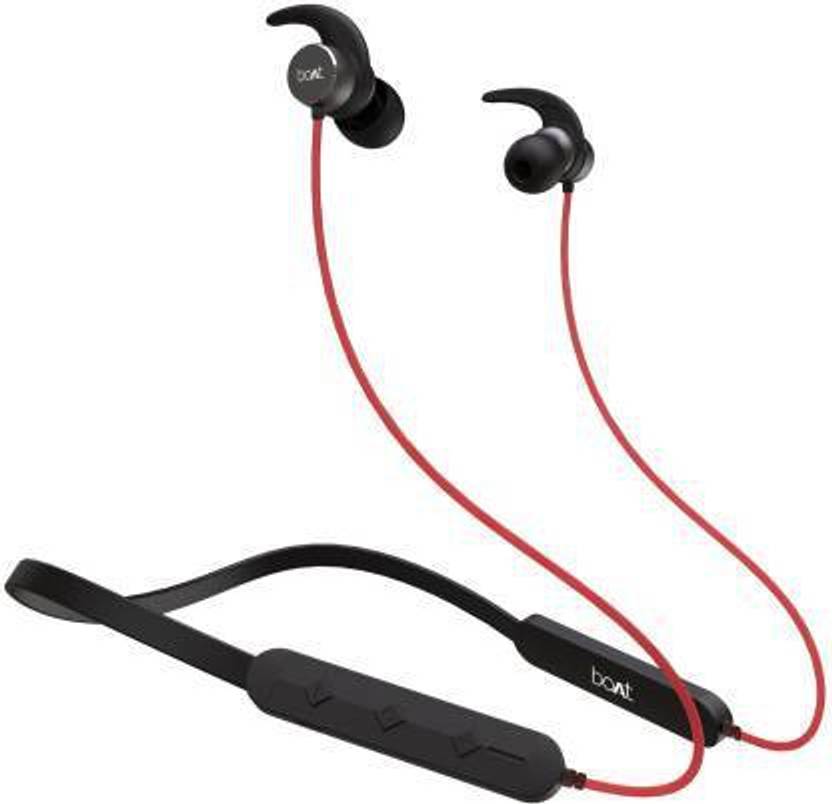 boAt boAts Rockers 255F Pro Bluetooth Headset (Raging Red) Bluetooth