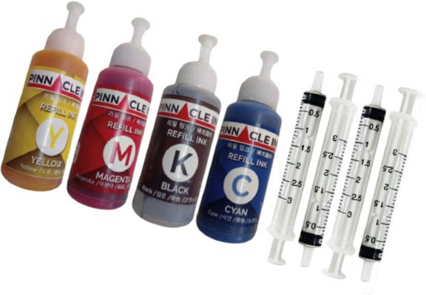 PINNACLE HP Ink Tank Wireless 419 Multi Color Ink Cartridge TriColor Ink Bottle Black + Tri