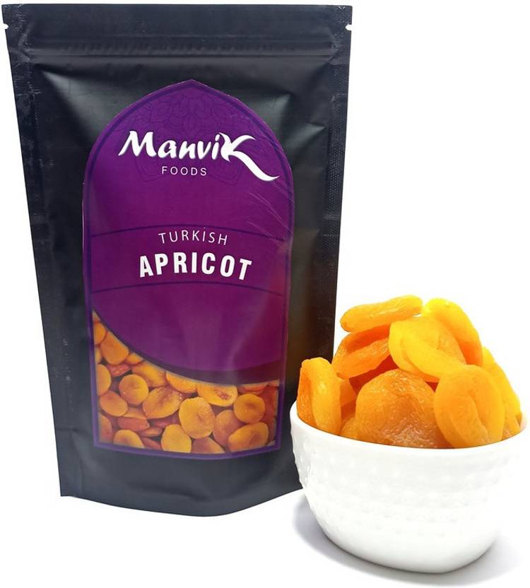 Manvik FOODS Turkish Apricots 400gm Dried Apricots Seedless 400g Apricots Price in India Buy