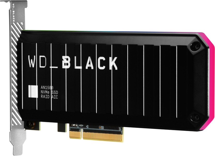 WD AN1500 1 TB Laptop, All in One PC's, Desktop Black PCIe NVMe Internal Solid State Drive (SSD) (WDS100T1X0L)(Interface: PCIe NVMe, Form Factor: M.2)