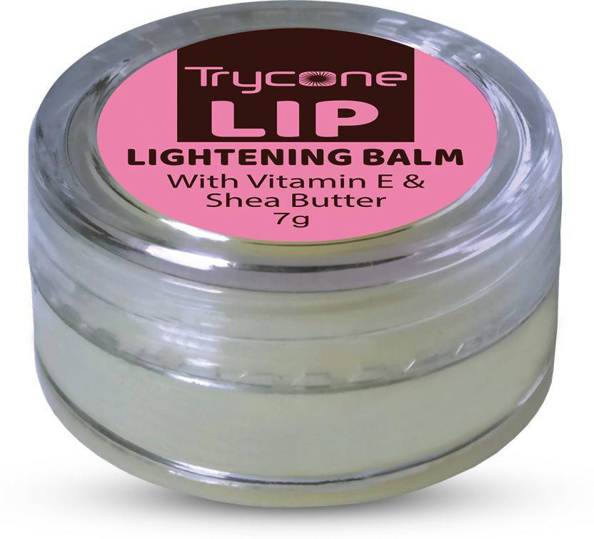 Trycone Lip Lightening Balm for Dark Lips with Vitamin E & Shea Butter
