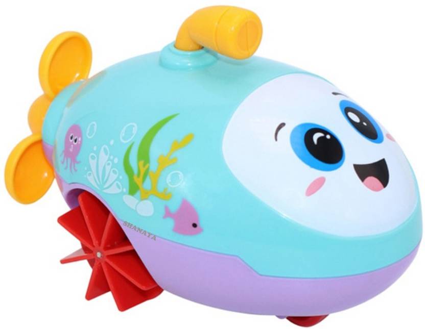 Shanaya Baby Bathtub Swimming Wind Up Pull String Cartoon Floating Bath Animal Toys for Kids