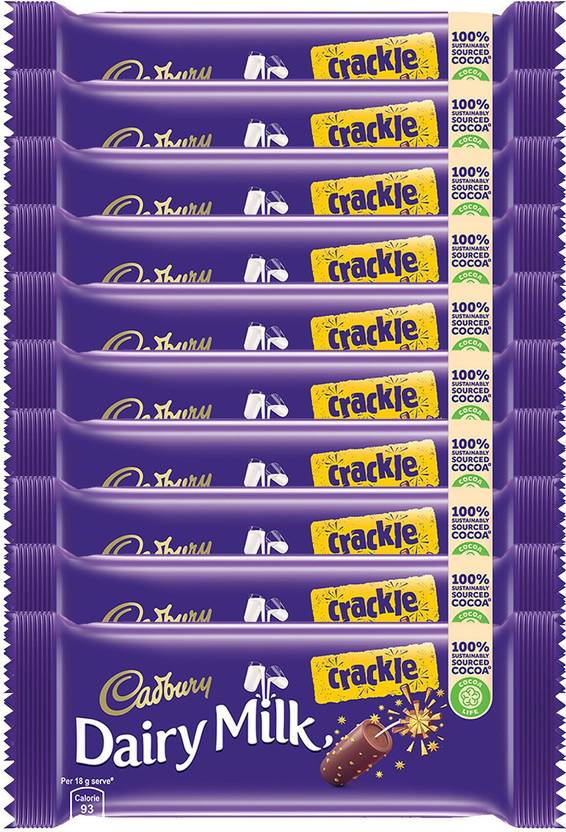 Cadbury Dairy Milk Crackle Chocolate Bars Price in India Buy Cadbury Dairy Milk Crackle