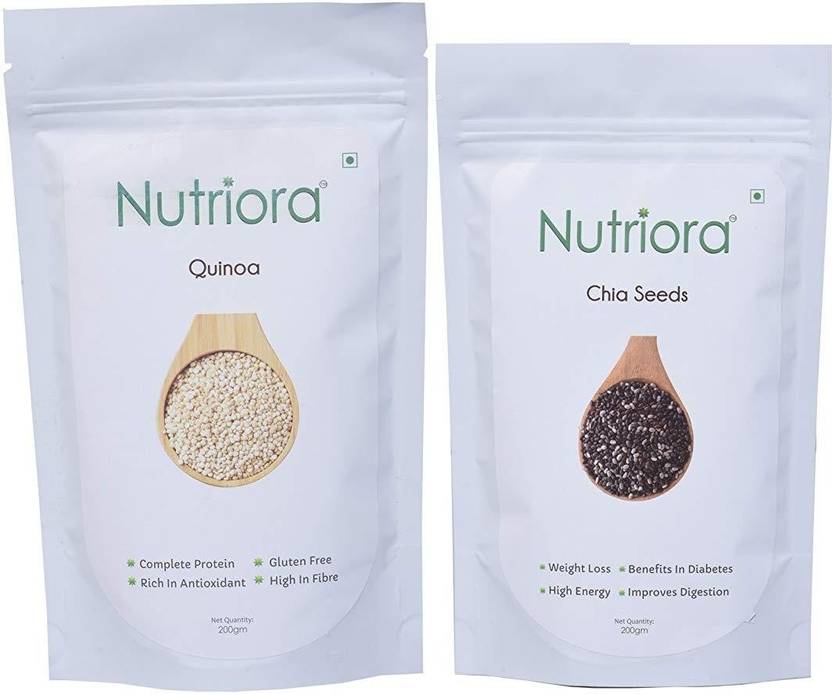 Nutriora Chia Quinoa Combo Chia Seeds, Quinoa Seeds Price in India