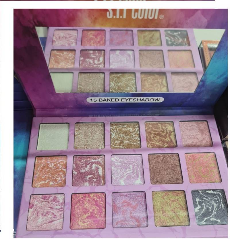 s.f.r color CLOR DREAMY BAKED EYESHADOW PALETTE 38 g
