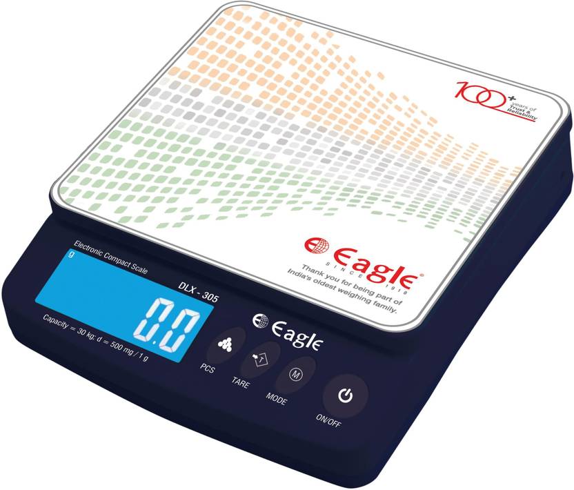 EAGLE DLX305 Electronic Compact Weighing Scale with Tare Function