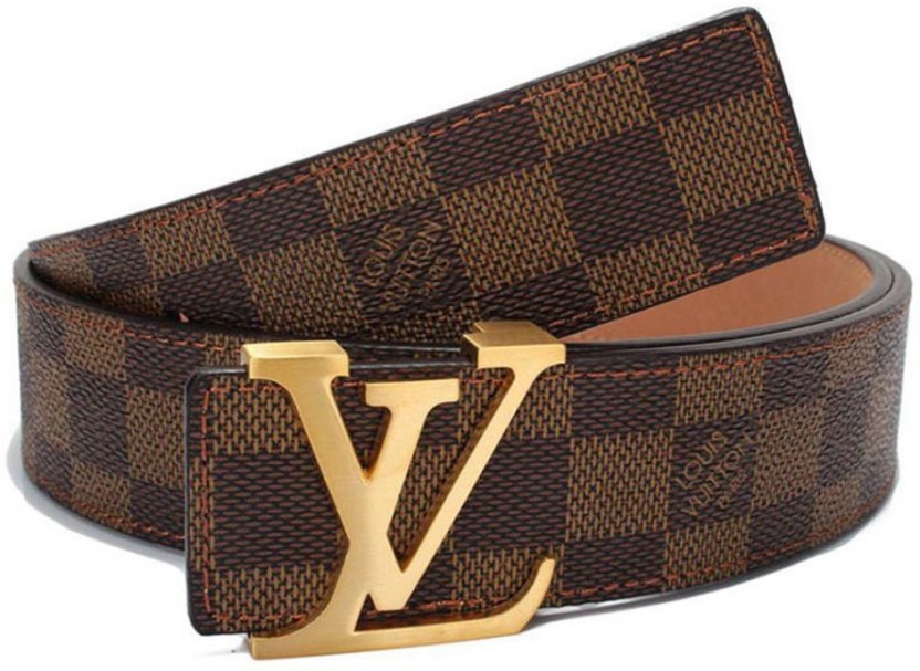 Louis Vuitton x Nigo Squared Reversible Belt Damier Ebene Giant 40MM Brown  in Coated Canvas with Goldtone  US