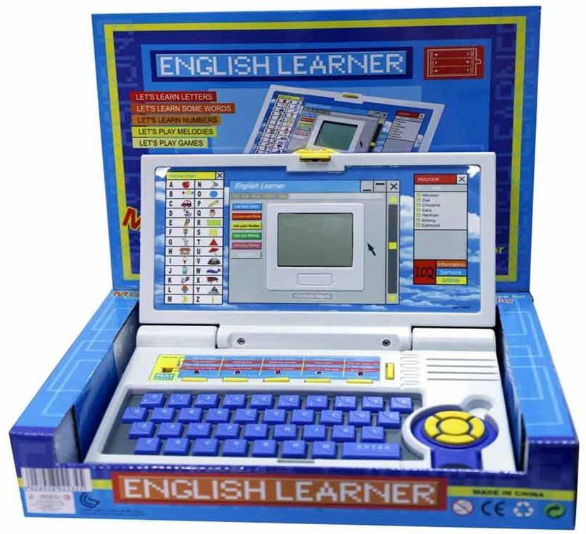 KCCOLLECTION Kid's English Learner Laptop/Educational Notebook Computer