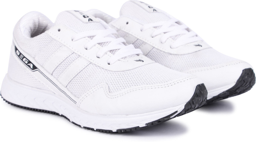 Sega white running shoes price