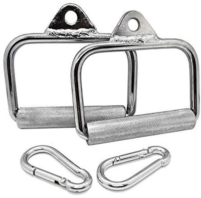 Black Mountain Special D Handle for Large Fitness Equipment, Professional Cable Machine Handle Multi-training Bar