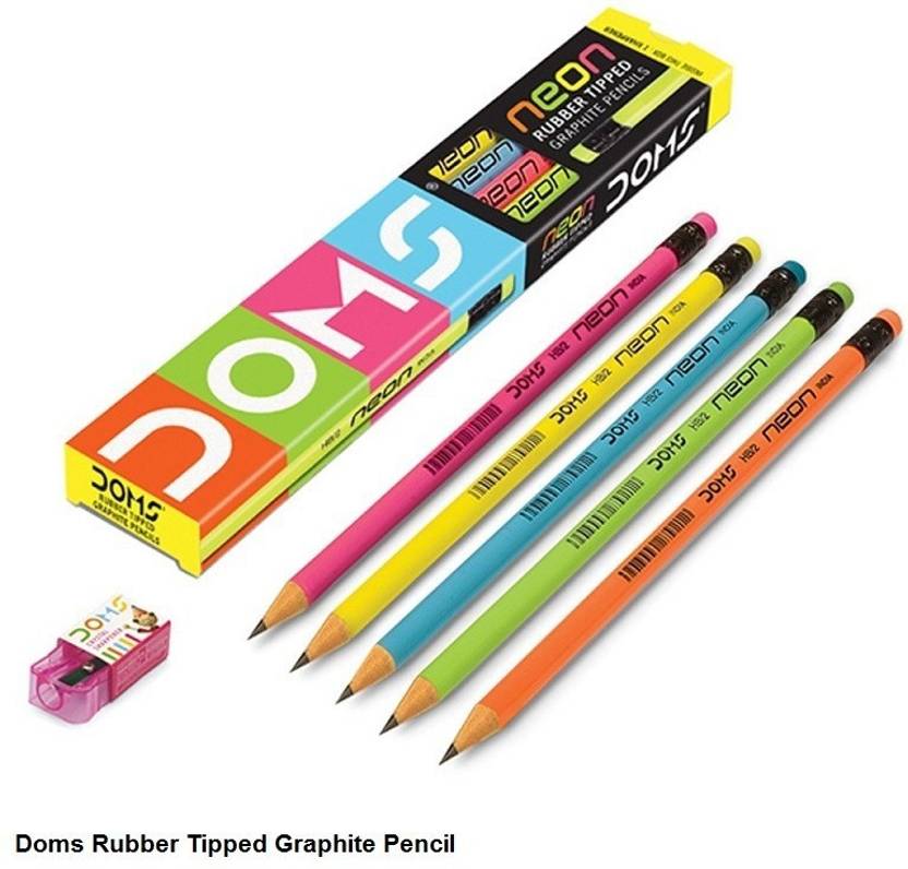 pencil case with pencils