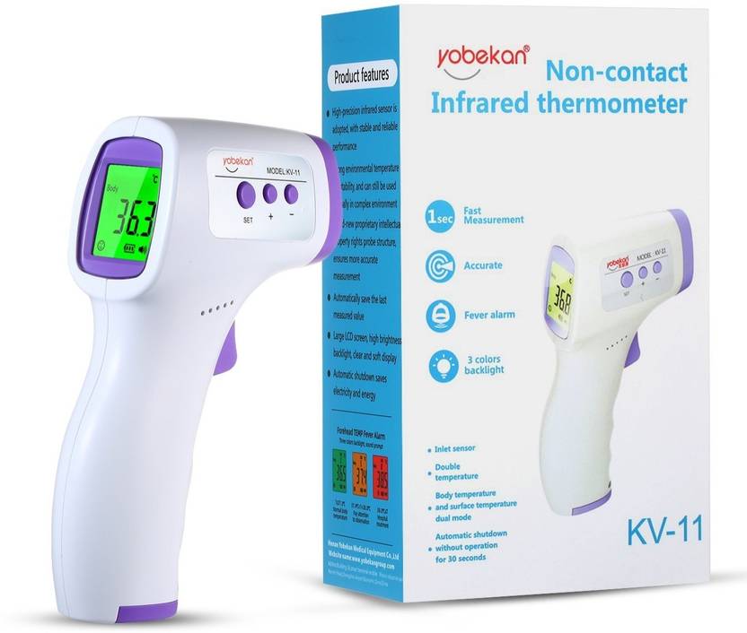 YOBEKAN KV11 Infrared Non contact forehead thermometer for fever