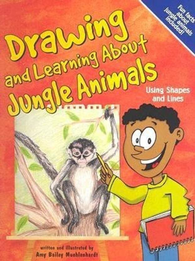 Drawing and Learning about Jungle Animals: Buy Drawing and Learning