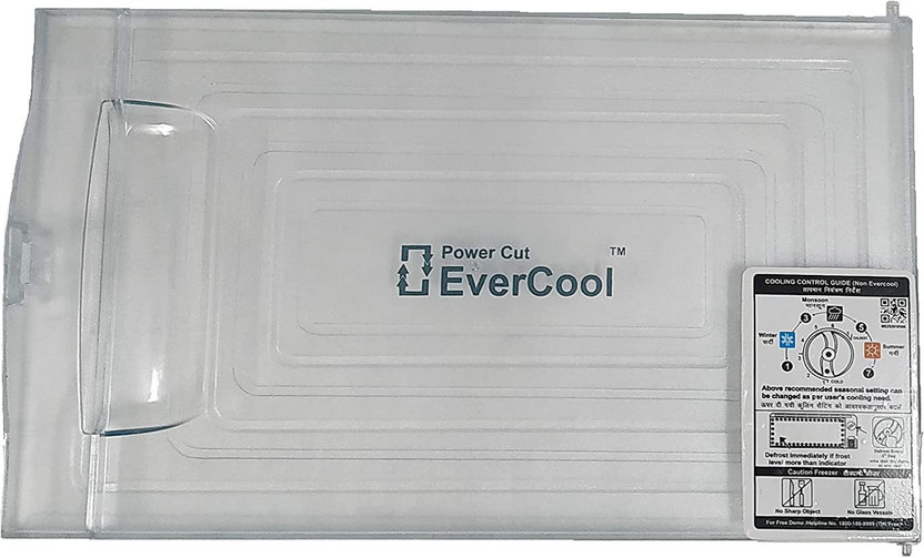 LG Freezer Door Compatible with 270 LTR Single Door Refrigerator Fridge Door Shelf