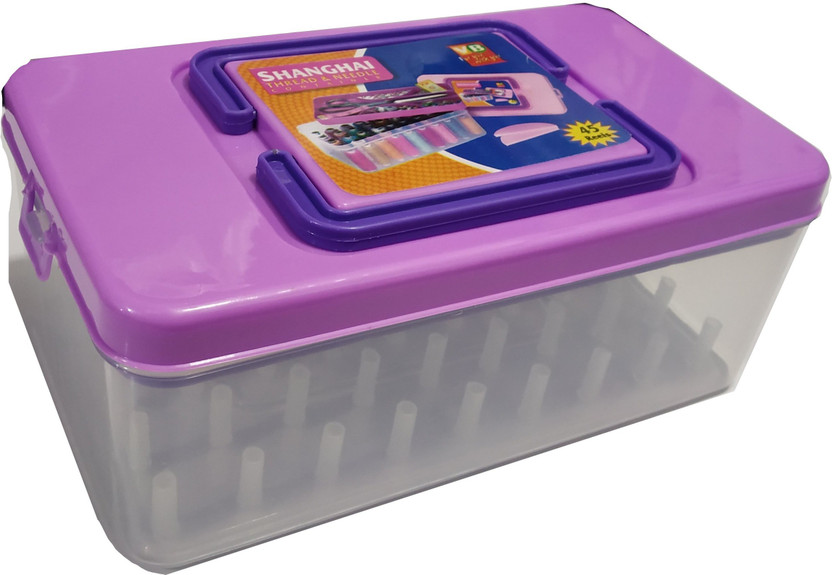 SHANGHAI Sewing Thread Box & Needle Storage Box Sewing Kit