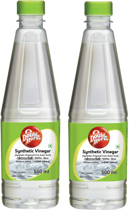 Double Horse Synthetic Vinegar 500ml (Pack of 2)White Vinegar Vinegar