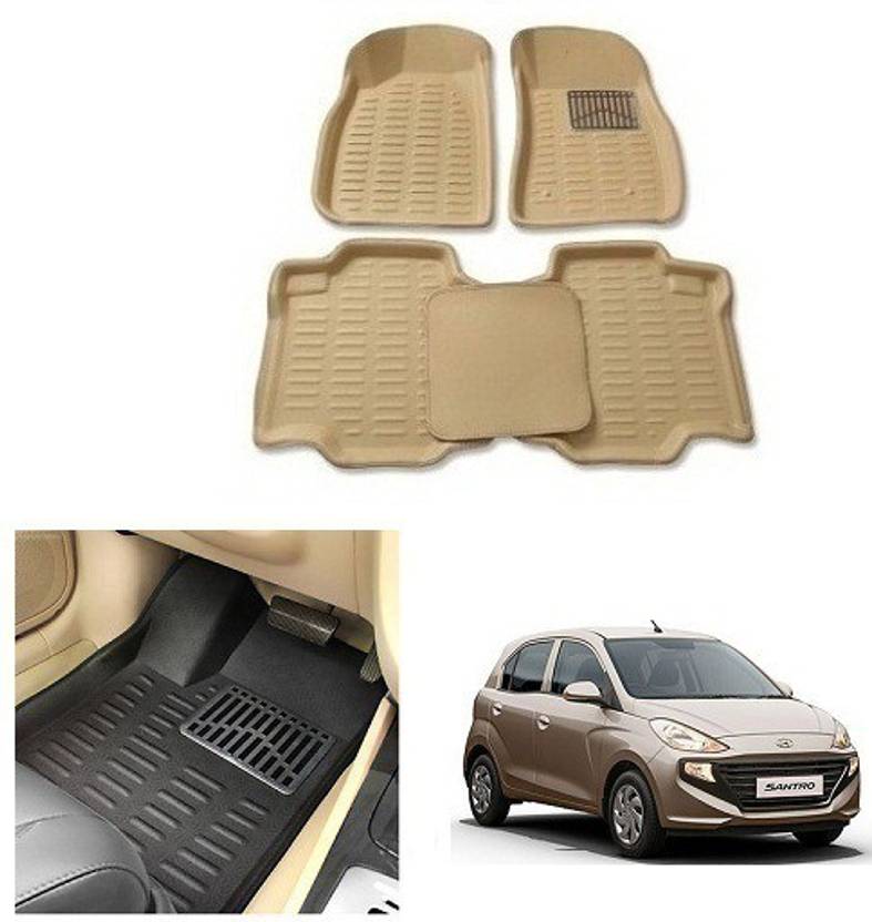 After cars Plastic 3D Mat For Hyundai Santro Price in India Buy After