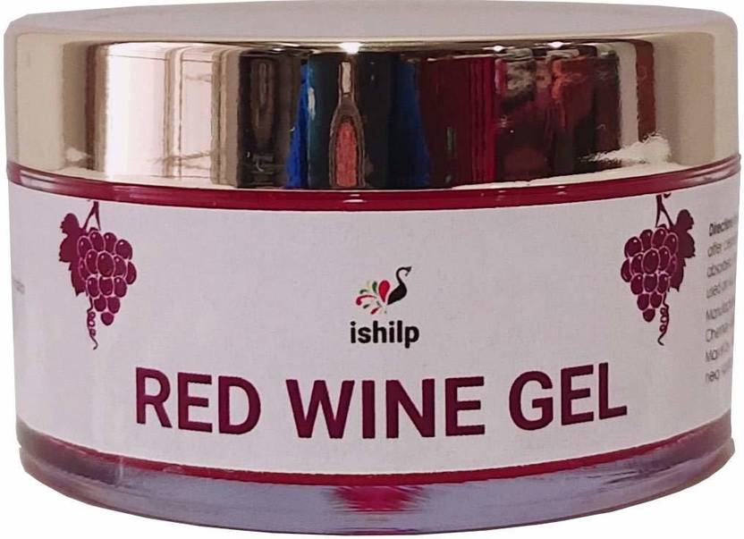 iShilp Red wine Gel for face and body a natural Moisturizer for healthy