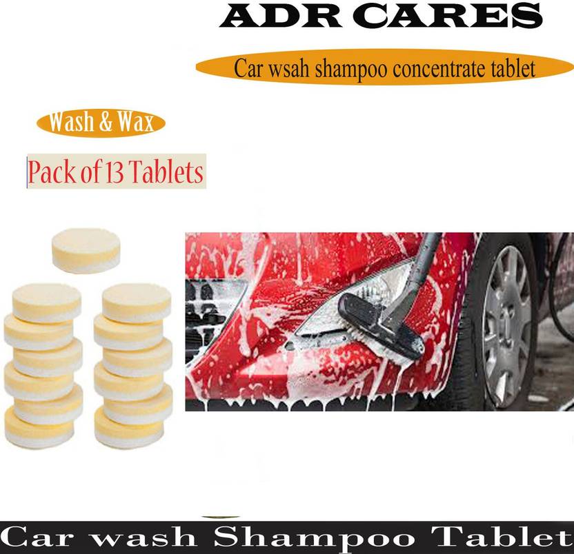 ADR Car wash shampoo tablet 13 (10)=13000GM Car Washing Liquid Price in