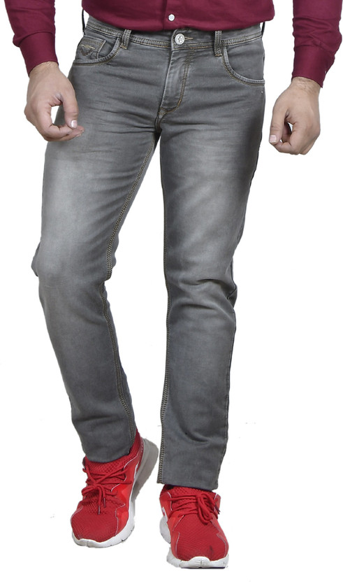 Mayfair Slim Men Grey Jeans - Buy 