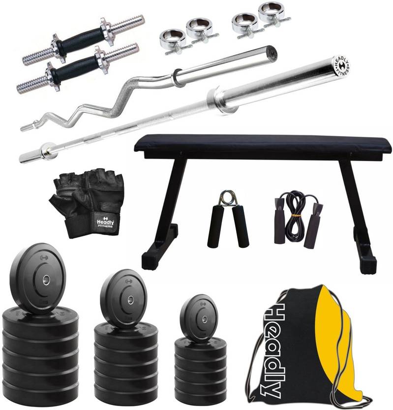 Headly HY 105 kg Combo 7 Home Gym Kit