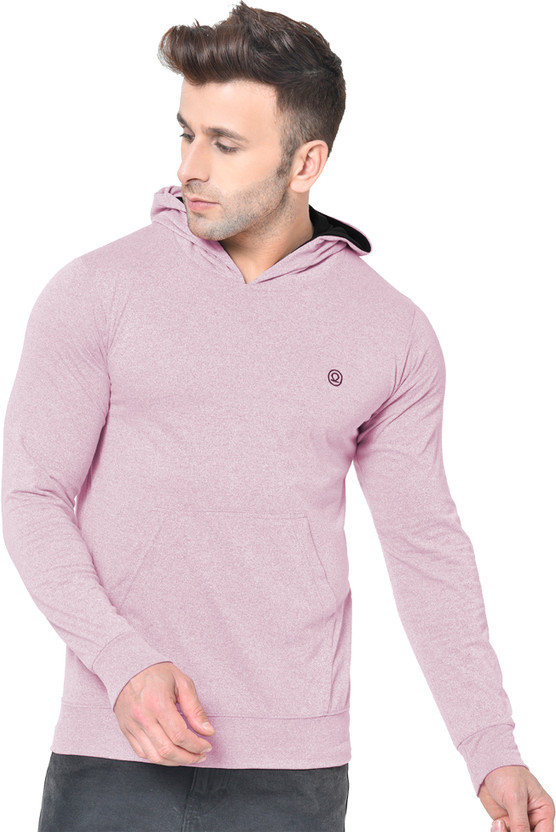 Sleeve Solid Men Sweatshirt 