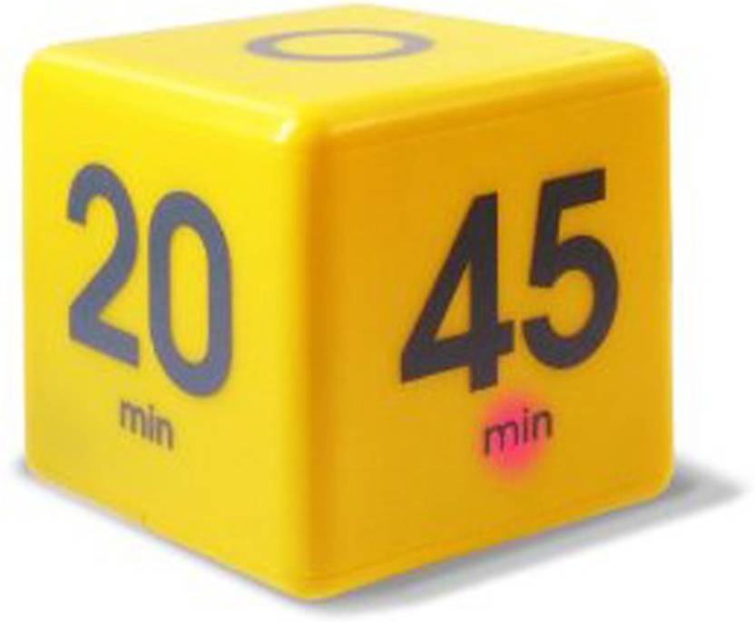 smiledrive magic countdown cube timer 5 10 20 45 minutes digital
