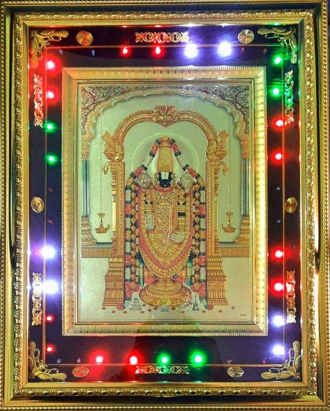 SG Fashions Tirupati Balaji Religious Frame Price in India Buy SG