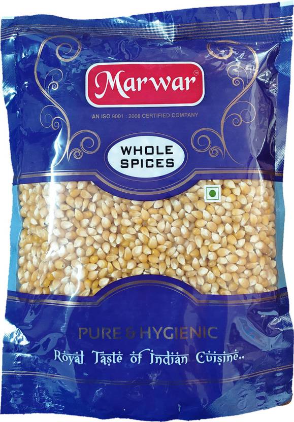 Marwar Natural Popcorn Kernels (Ready to Cook, Unpopped, Original