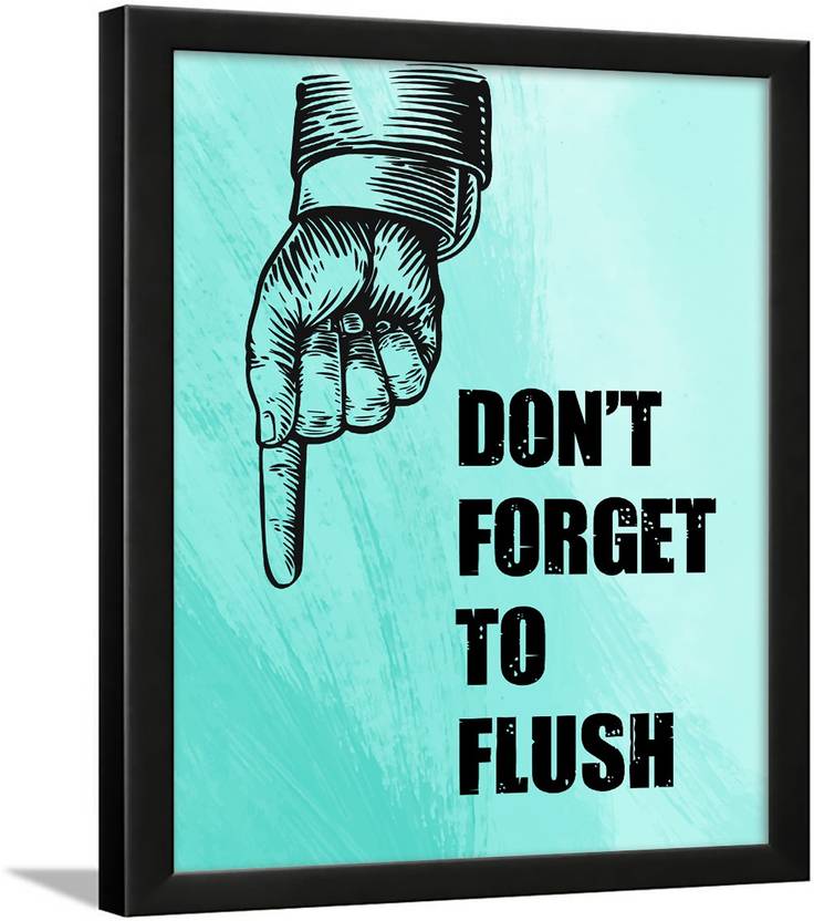 Chaka Chaundh bathroom poster bathroom posters with frame