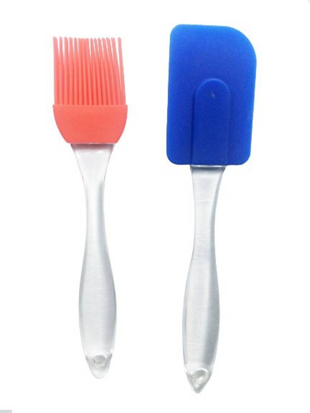 Milestouch Exim Spatula_ Brush 2pcs NonStick Spatula Price in India