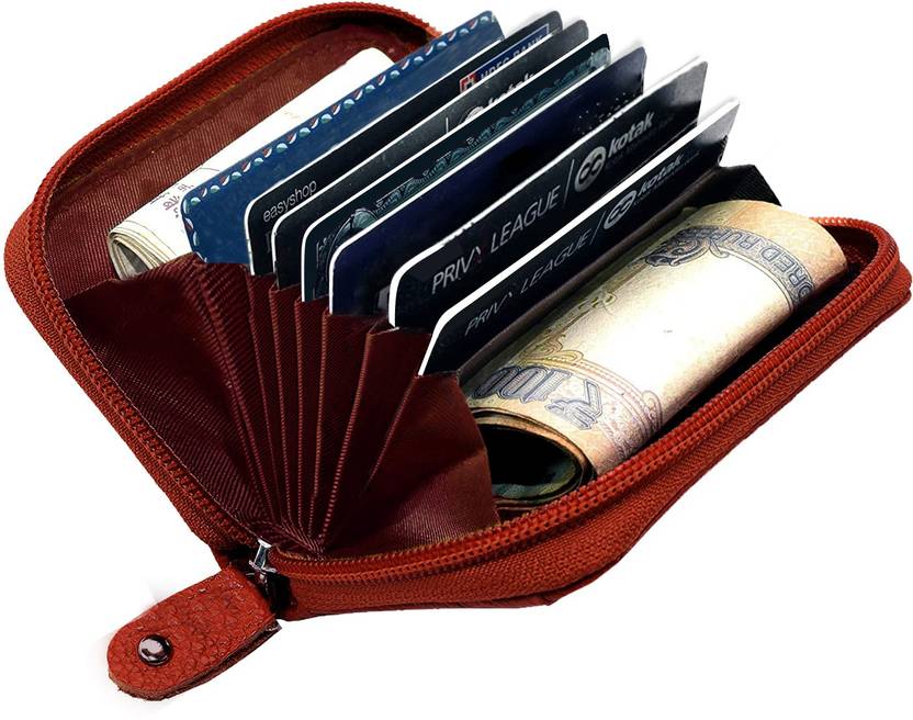 Flipkart.com | ABYS Genuine Leather Maroon Card Holder||Credit Card