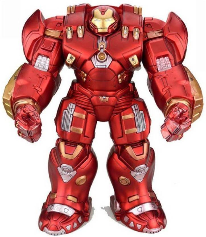 JNK 9 inches Avengers HULK BUSTER Moving Robot Toy With Lights And